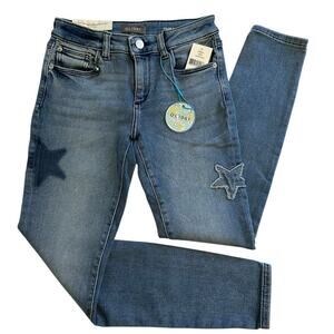 NWT DL1961 Chloe Skinny Jeans Cloud Star Girls 12